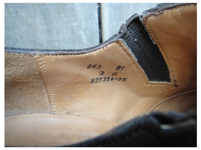 J.M. WESTON JM Weston Slipper mit Absatz 35,5 Dunkelbraun - Ansicht 10