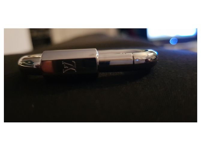 Moschettone Louis Vuitton Argento Ciondolo Silver hardware - vista 2