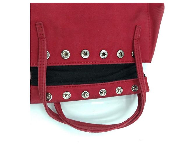 Mini borsa Gucci rossa in satin Rosso - vista 4