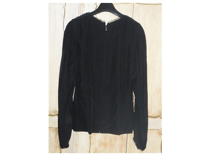 Saint Laurent Seidenbluse Schwarz - Ansicht 6