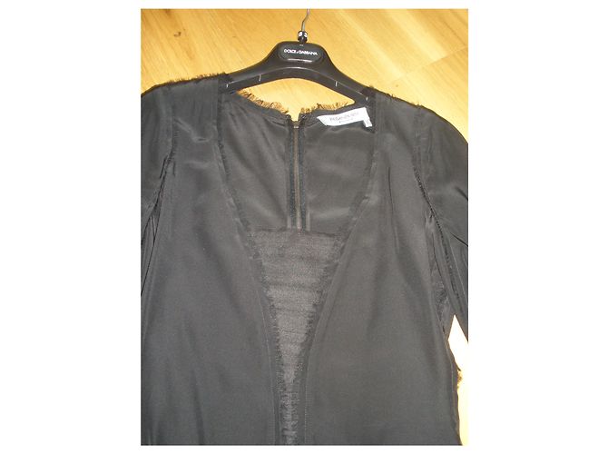 Saint Laurent Seidenbluse Schwarz - Ansicht 8
