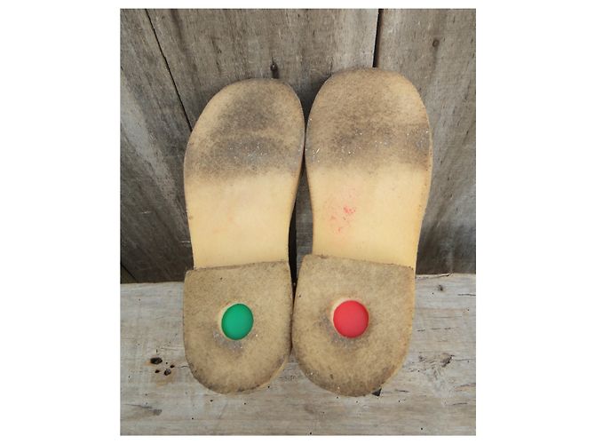 Autre Marque Stivaletti Chelsea Kickers vintage anni settanta p 36 - vista 5