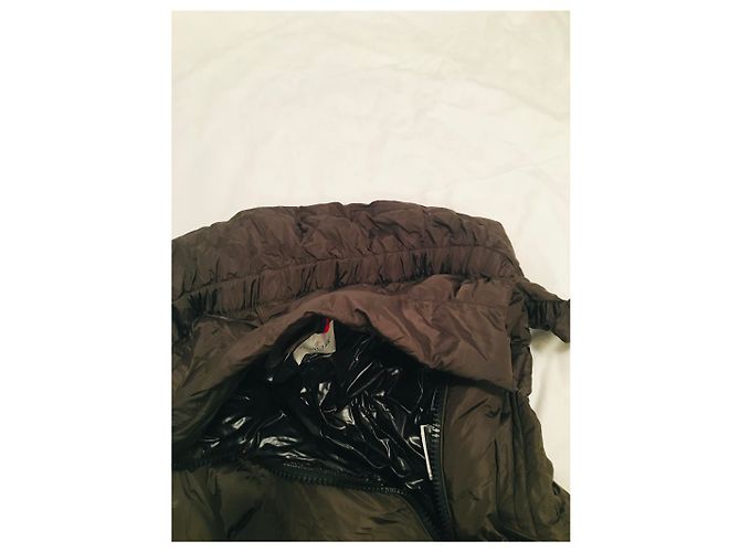 Parka Moncler Marrón Talla 38 Castaño - vista 13