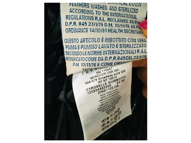 Parka Moncler Marrón Talla 38 Castaño - vista 19