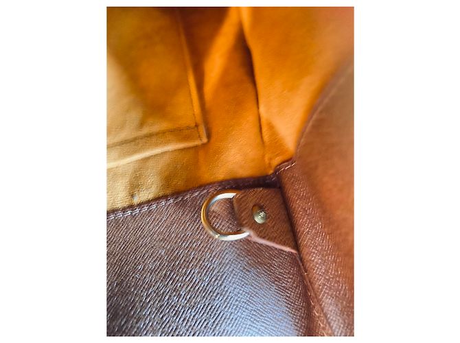 Louis Louise Borsa a tracolla Louis Vuitton Musette Monogram Canvas Marrone Beige Gold hardware - vista 6