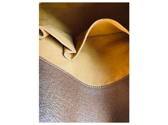 Louis Louise Borsa a tracolla Louis Vuitton Musette Monogram Canvas Marrone Beige Gold hardware - vista 7