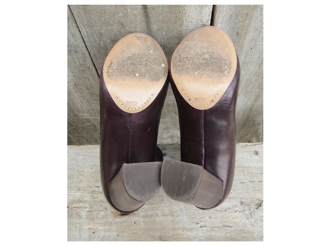 Botines Chloé de piel de cordero marrón oscuro 37,5 - vista 5