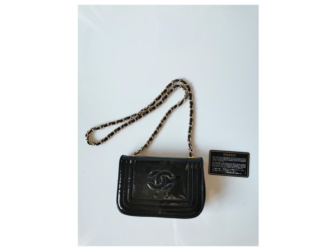 Chanel Mini-Tasche Schwarz - Ansicht 7