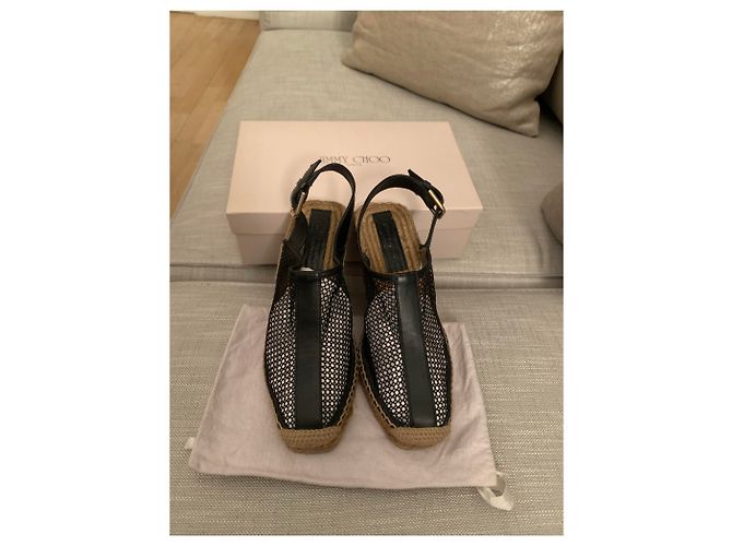 Jimmy Choo Espadrillas modello Dakori Nero - vista 2