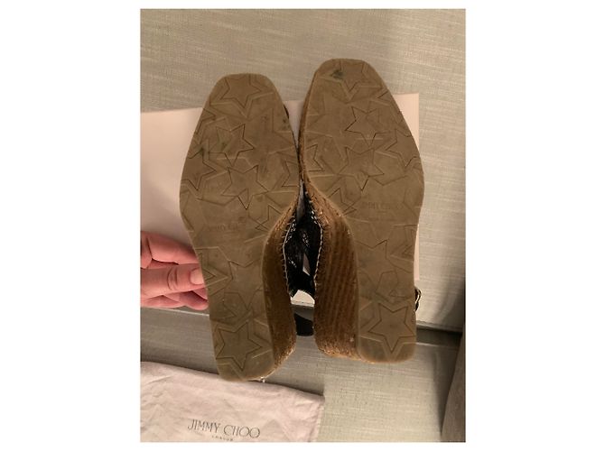 Jimmy Choo Espadrillas modello Dakori Nero - vista 3