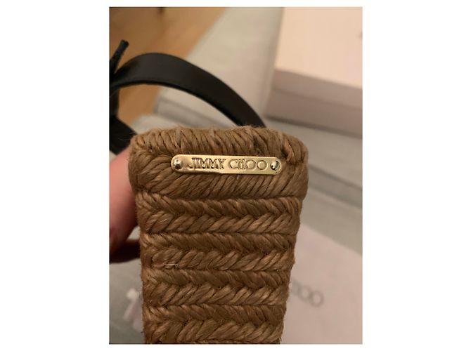 Jimmy Choo Espadrillas modello Dakori Nero - vista 4
