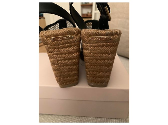 Jimmy Choo Espadrillas modello Dakori Nero - vista 5
