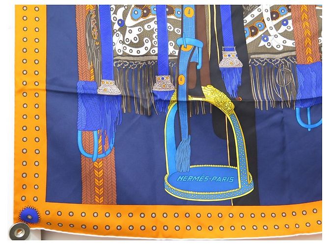 Hermès Hermes Sattel Würdenträger Orange - Ansicht 2