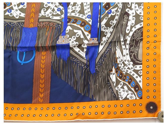 Hermès Hermes Sattel Würdenträger Orange - Ansicht 3