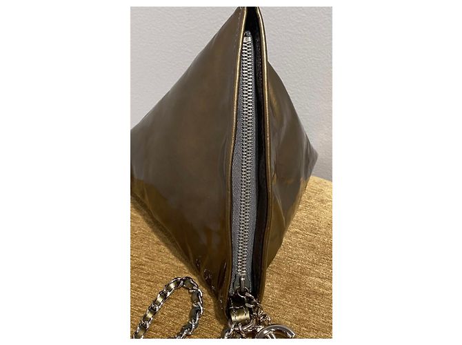 Chanel Bolsos de embrague Dorado - vista 5