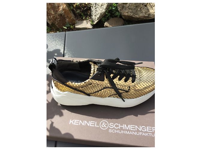 Kennel & Schmenger Viper komb Yuko scarpe da ginnastica D'oro - vista 3