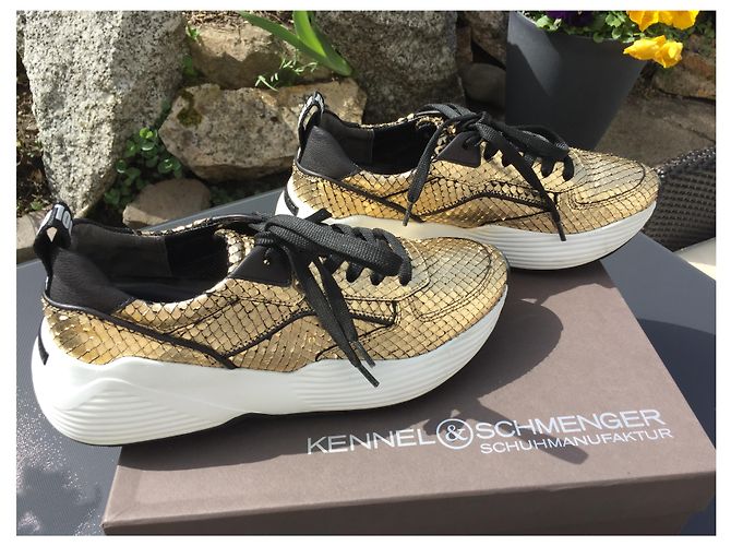 Kennel & Schmenger Viper komb Yuko scarpe da ginnastica D'oro - vista 4