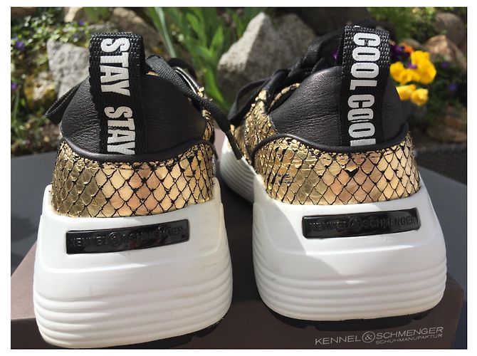 Kennel & Schmenger Viper komb Yuko scarpe da ginnastica D'oro - vista 5