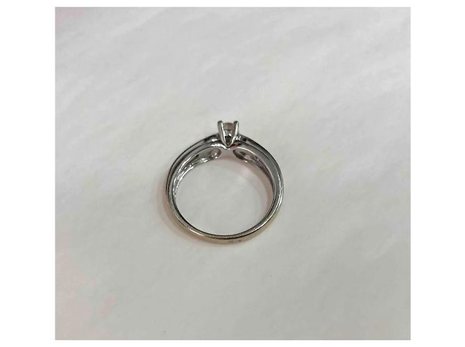 Autre Marque Anello Didier Guerin in oro bianco e diamanti Argento - vista 3