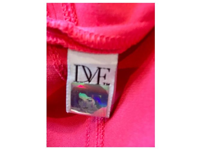 Diane Von Furstenberg Vestido DvF "Priceless" Coral - vista 4