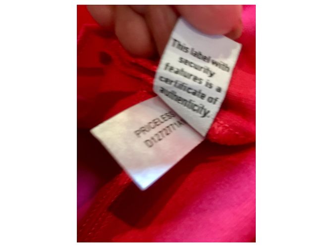 Diane Von Furstenberg Vestido DvF "Priceless" Coral - vista 5