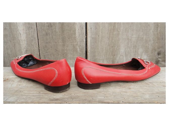 Salvatore Ferragamo p mocassini 37 Rosso - vista 7