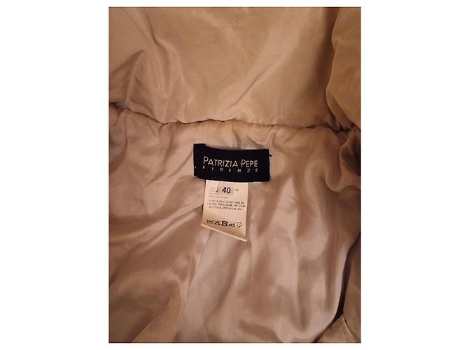 Patrizia Pepe kurze Daunenjacke creme Roh - Ansicht 2