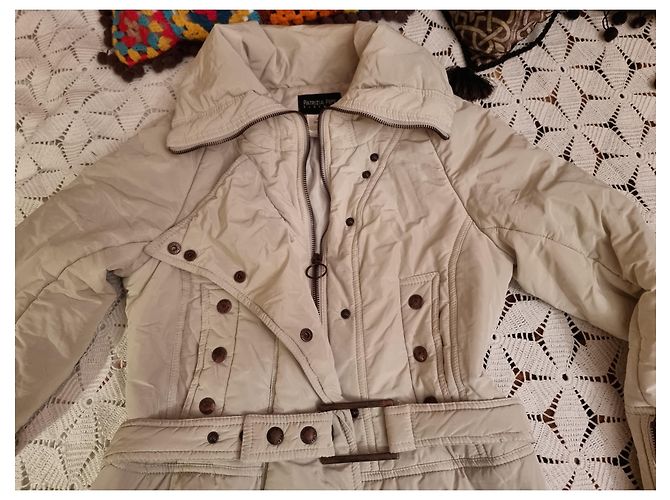 Patrizia Pepe kurze Daunenjacke creme Roh - Ansicht 5