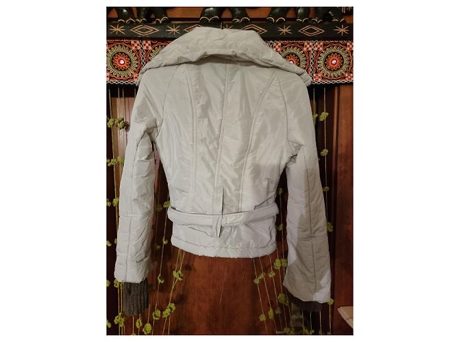 Patrizia Pepe kurze Daunenjacke creme Roh - Ansicht 7