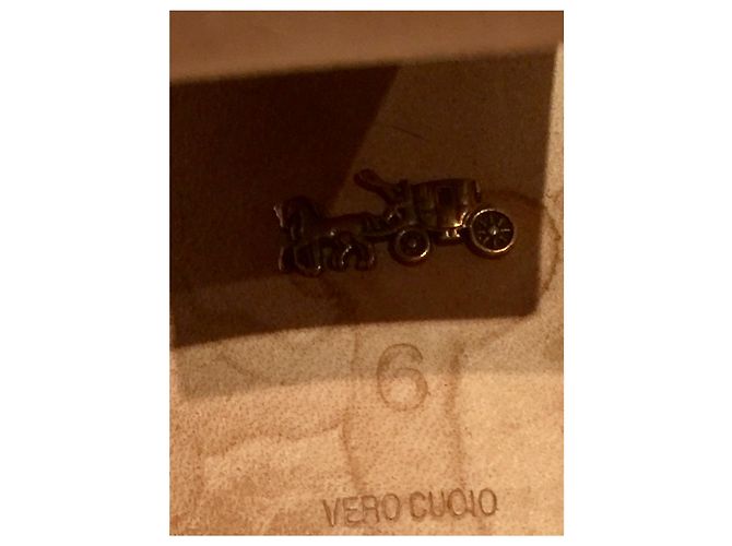 Coach Tacchi gladiatore borchiati Marrone - vista 4