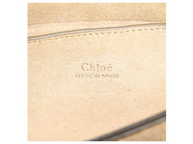 Chloé Borsa a tracolla in pelle Faye grigia di Chloe - vista 6