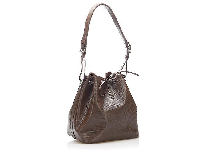 Louis Vuitton Brown Epi Noe Marrone Marrone scuro - vista 2