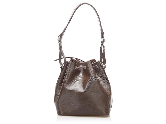 Louis Vuitton Brown Epi Noe Marrone Marrone scuro - vista 3