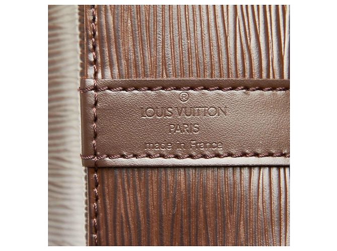 Louis Vuitton Brown Epi Noe Marrone Marrone scuro - vista 6