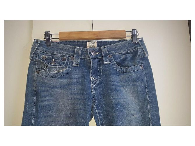 Jeans skinny True Religion Juli Blu - vista 4