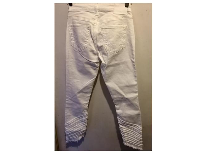 True Religion Vaqueros elásticos blancos Halle - vista 2
