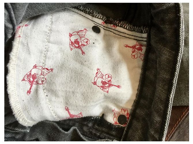 Vaqueros ajustados elásticos de True Religion Gris antracita - vista 5