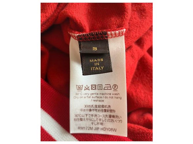 Pull Louis Vuitton Rouge - vue 4