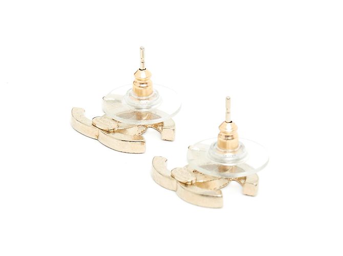 Chanel GOLDEN CC STUDS M RHINESTONES - Ansicht 3