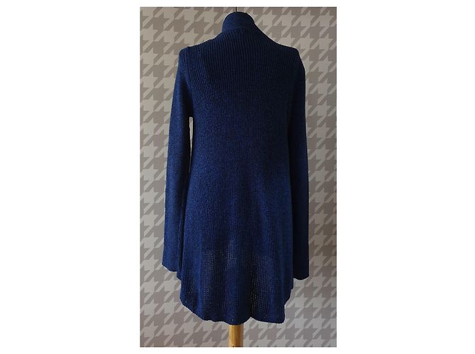 Karl Lagerfeld Strickjacke Blau Baumwolle - Ansicht 3