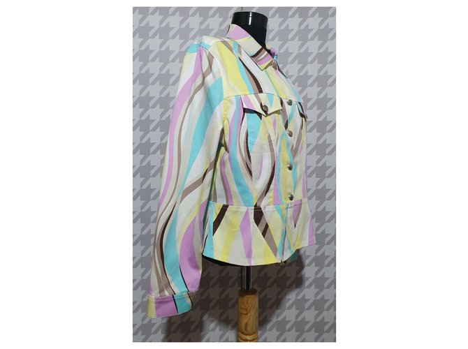 Giacca Escada in cotone ed elastan multicolore - vista 3