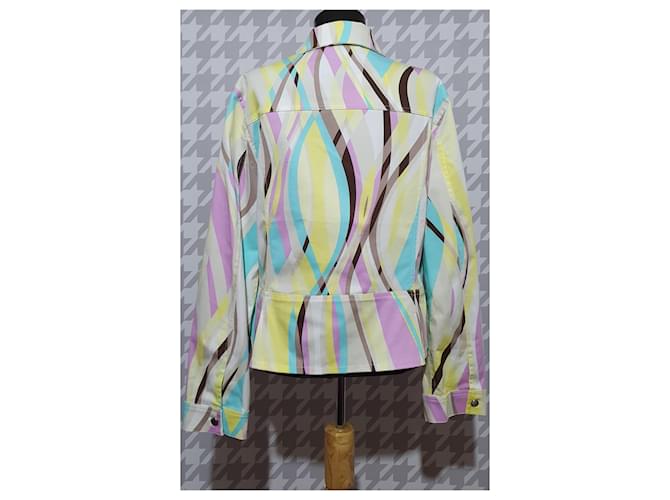Giacca Escada in cotone ed elastan multicolore - vista 4