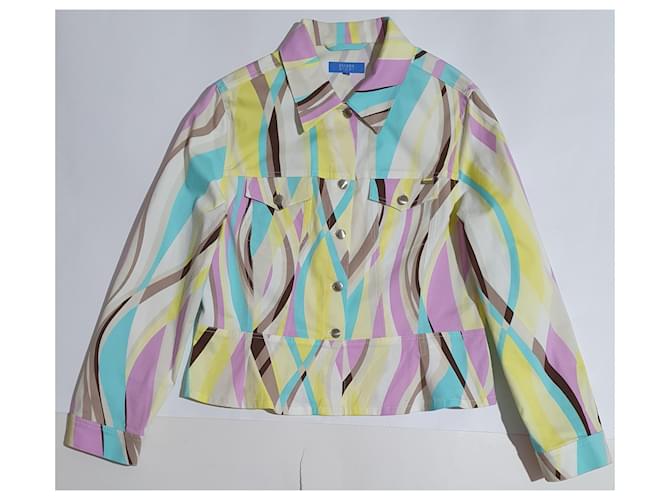 Giacca Escada in cotone ed elastan multicolore - vista 5
