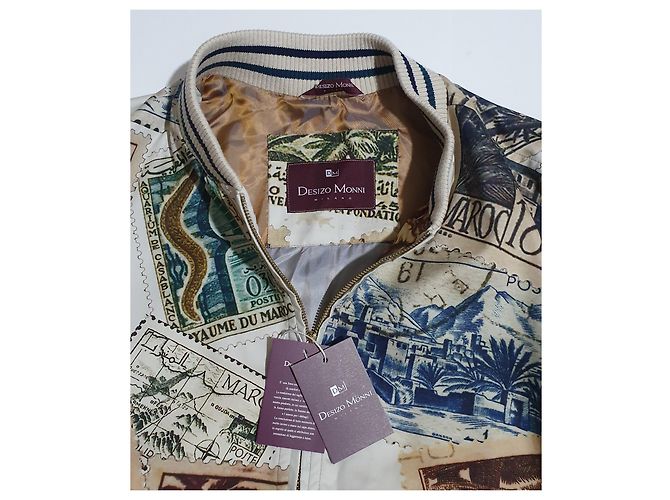 Autre Marque Giacca Bomber Desizo Monni in Cotone Multicolore - vista 6