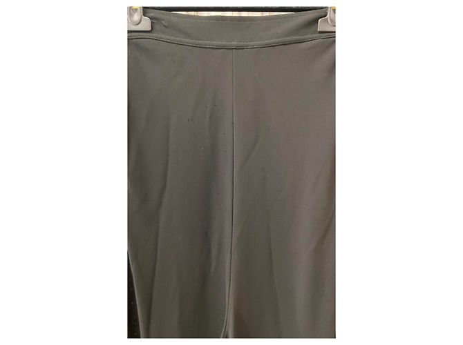 Chanel Hose Schwarz aus Viskose mit Goldkette - Ansicht 5