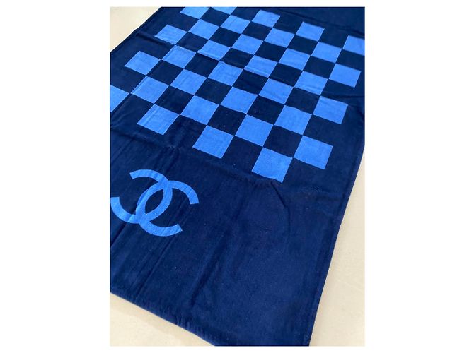 Chanel Toalla de playa Chane Azul - vista 2