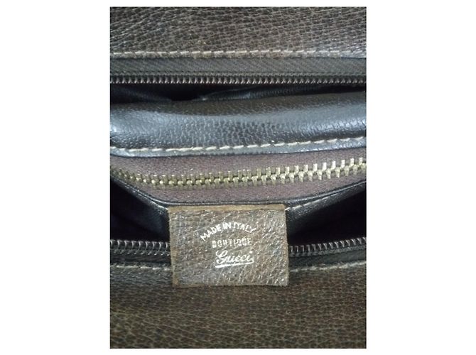 Borsa a mano Gucci Ophidia Monogramma GG Marrone - vista 5