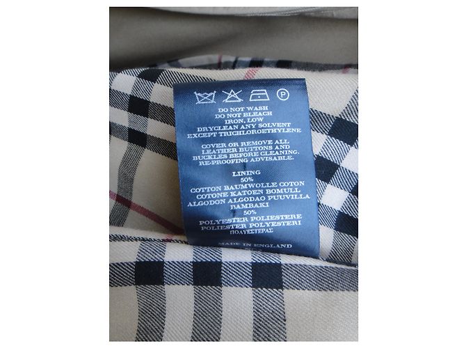 Burberry London impermeabile 56 Beige - vista 7