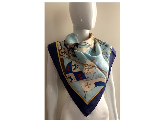Hermès Vendimia coleccionable 1992 fular Multicolor - vista 13