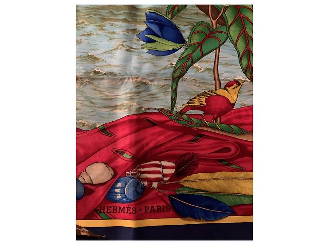 Hermès Vendimia coleccionable 1992 fular Multicolor - vista 3